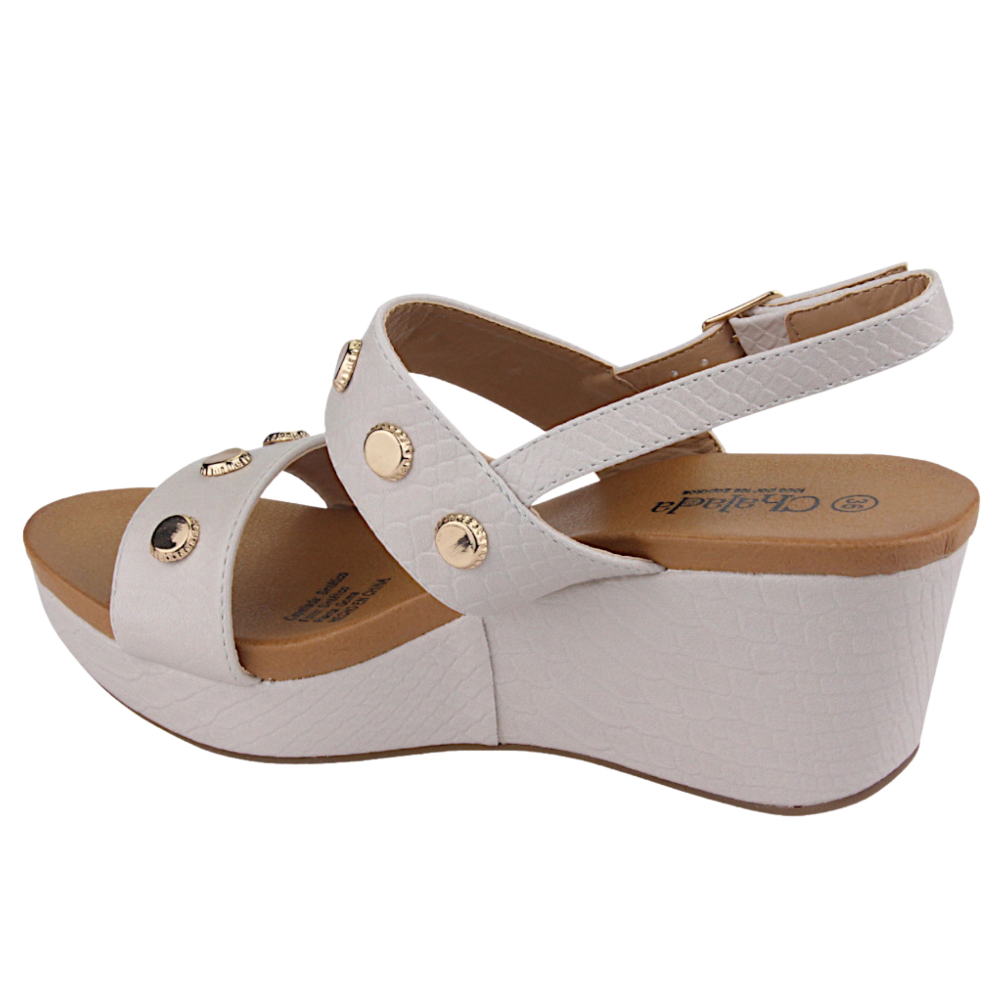 SANDALIA CHALADA MUJER GITANA-32 BLANCO MODA - 2