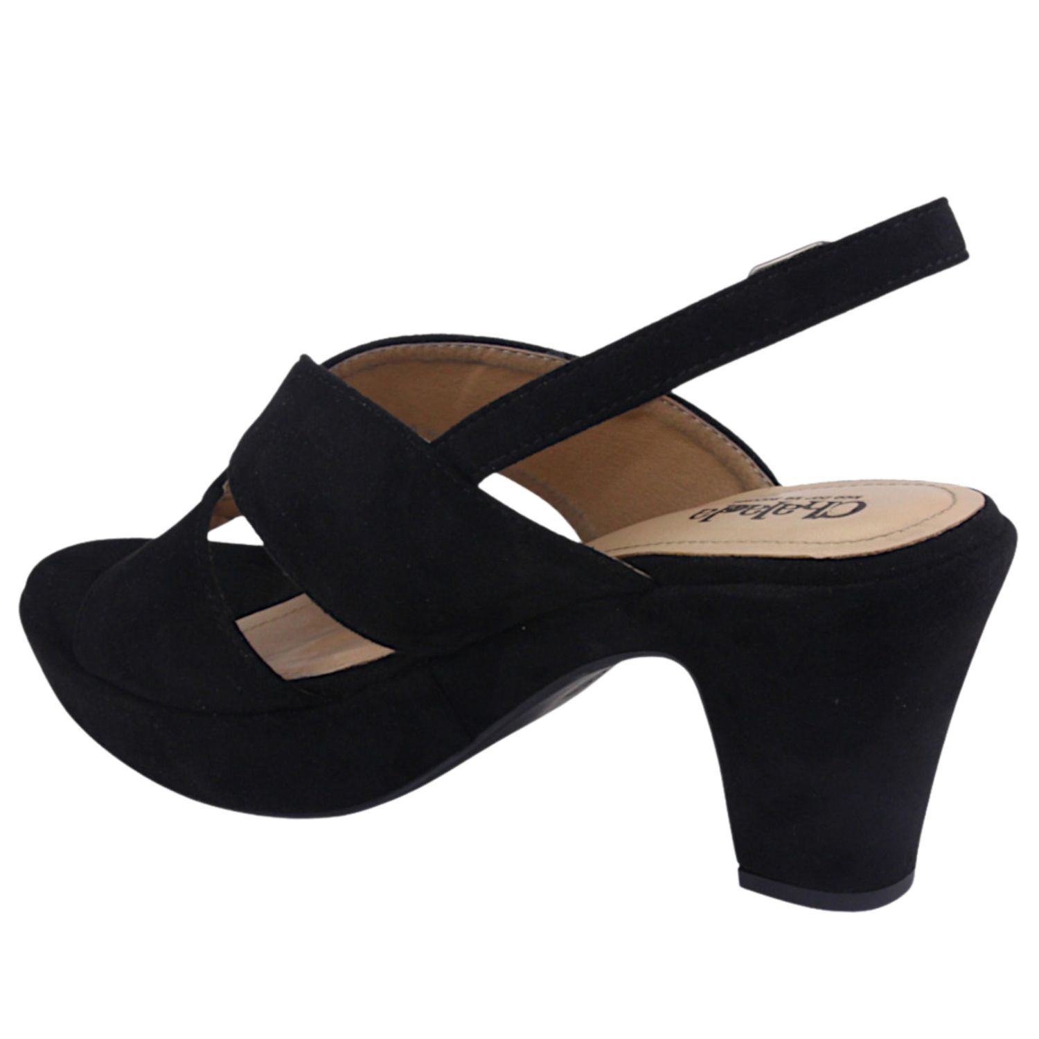 SANDALIA CHALADA MUJER NOTINO-20 NEGRO MODA - 2