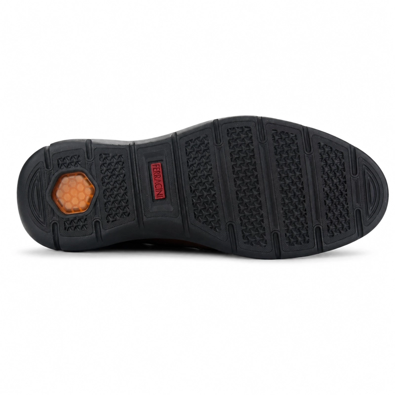 ZAPATO FERRACINI HOMBRE 5540 FLUENCE CAFE  CASUAL - 6