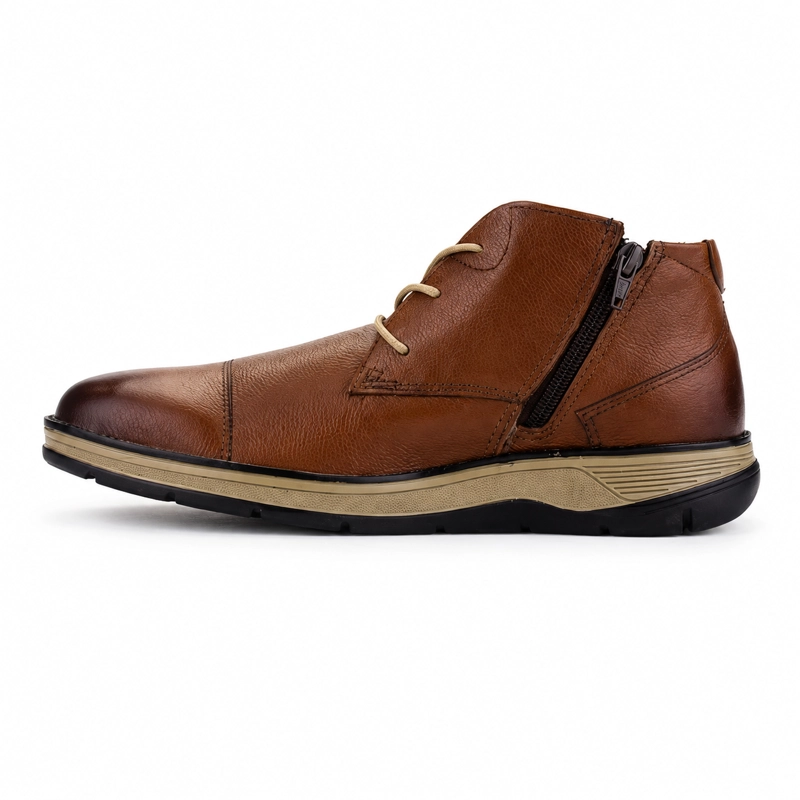 BOTIN FERRACINI HOMBRE FLUENCE 5542 D HAVANA CASUAL - 2