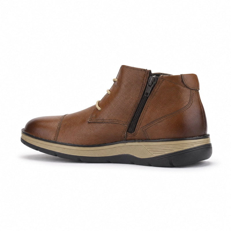 BOTIN FERRACINI HOMBRE FLUENCE 5542 D HAVANA CASUAL - 4