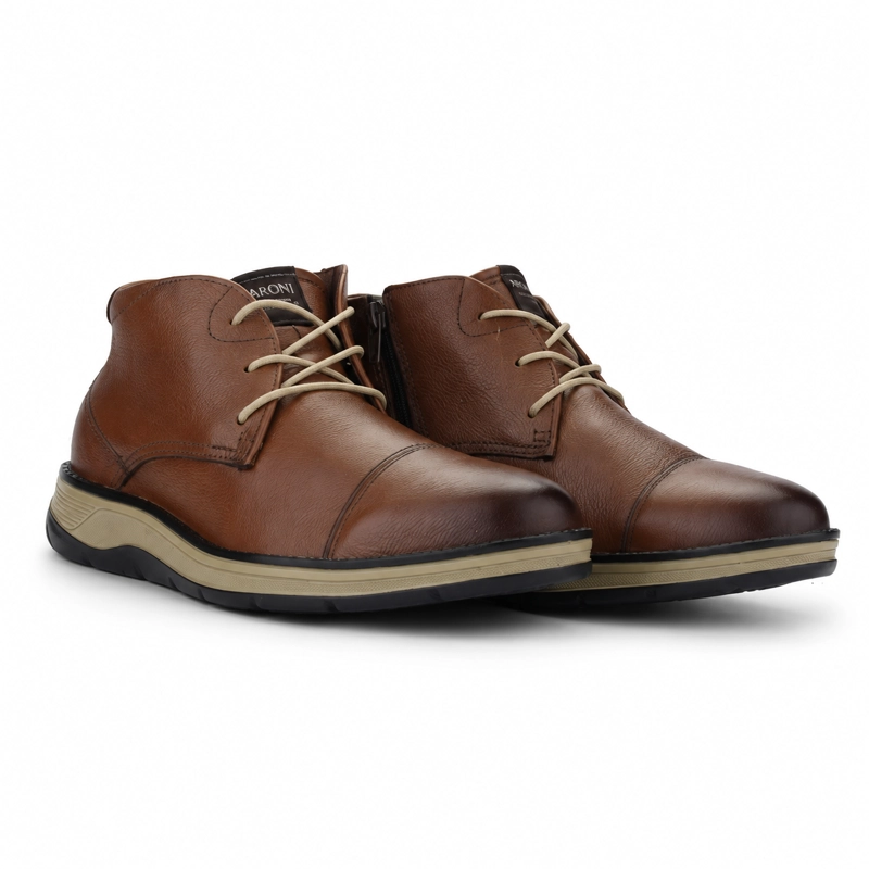 BOTIN FERRACINI HOMBRE FLUENCE 5542 D HAVANA CASUAL - 6