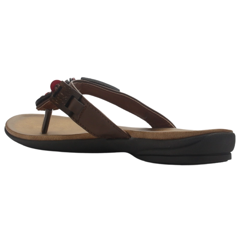 SANDALIAS MUJER CHALADA ANATOMIC40 CAFÉ MODA - 4