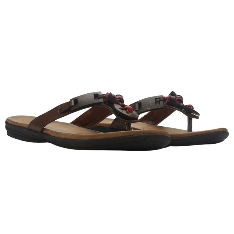 SANDALIAS MUJER CHALADA ANATOMIC40 CAFÉ MODA - 5