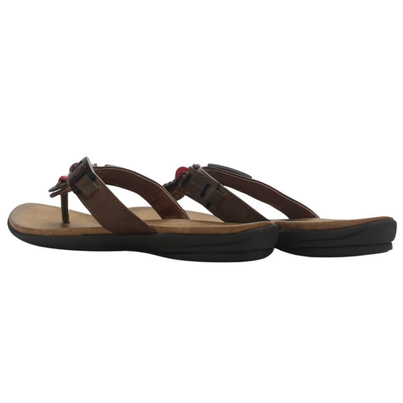 SANDALIAS MUJER CHALADA ANATOMIC40 CAFÉ MODA - 6