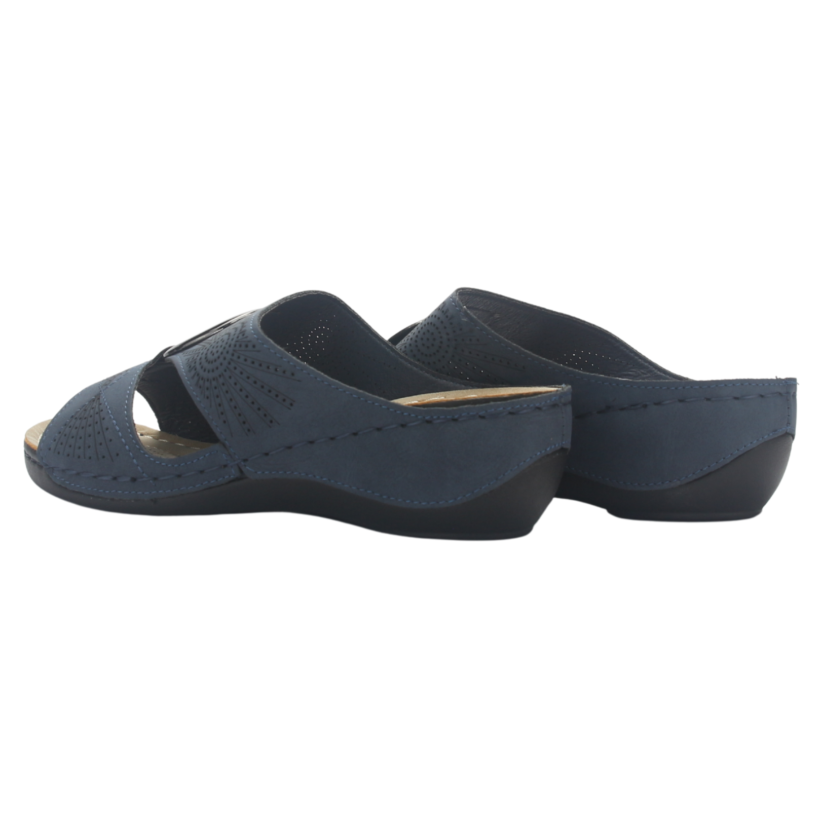 SANDALIAS MUJER CHALADA AZUL KON-5 CASUAL - 9
