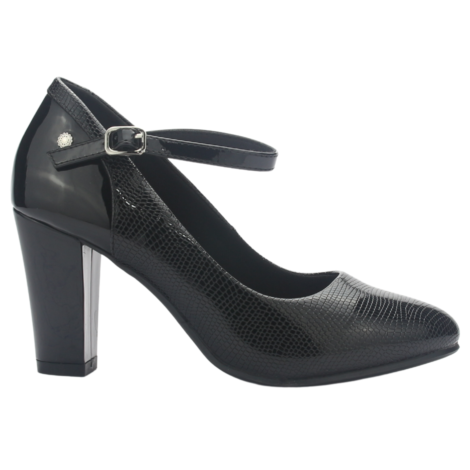 ZAPATO CHALADA MUJER COBNA-2 NEGRO FORMAL - 1
