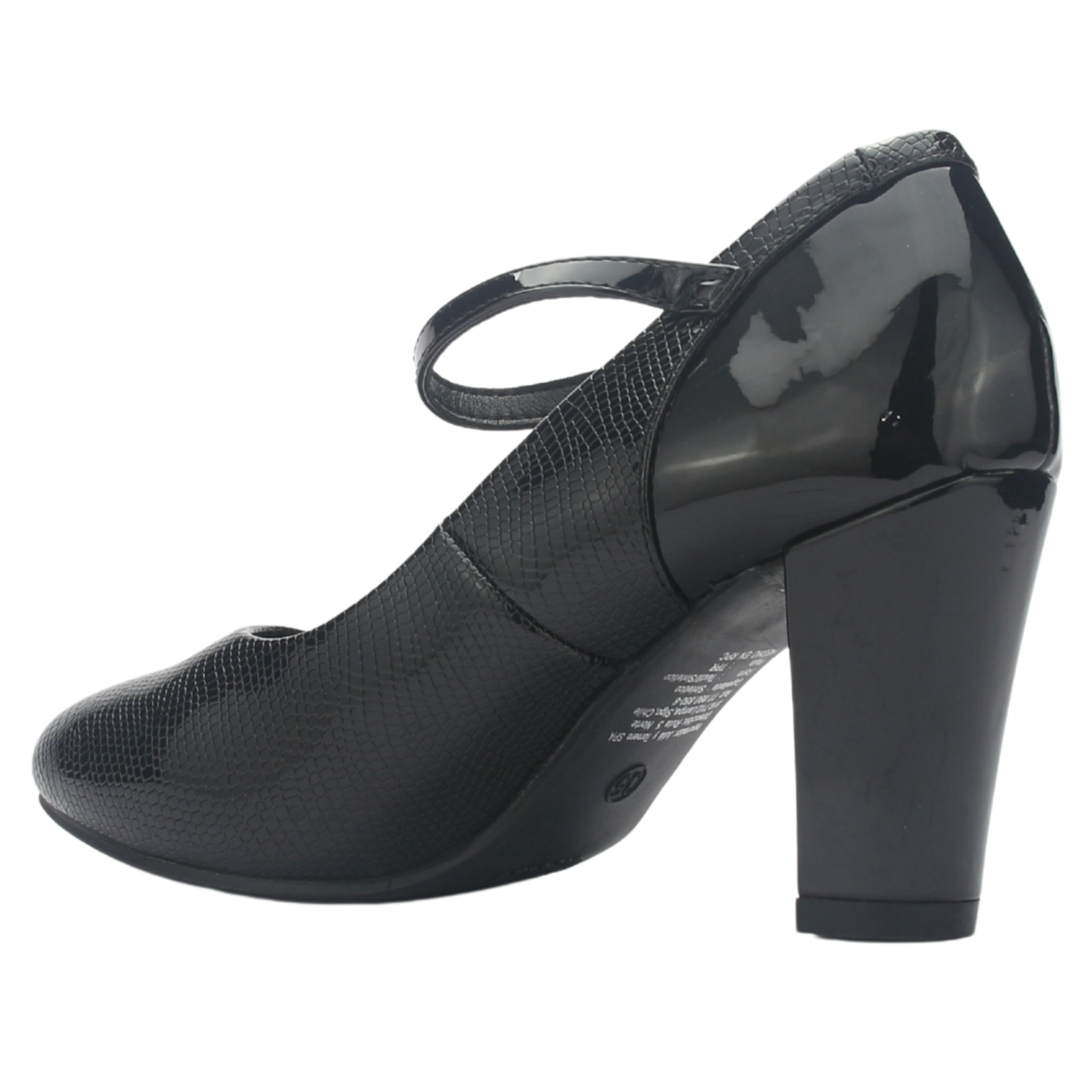ZAPATO CHALADA MUJER COBNA-2 NEGRO FORMAL - 4