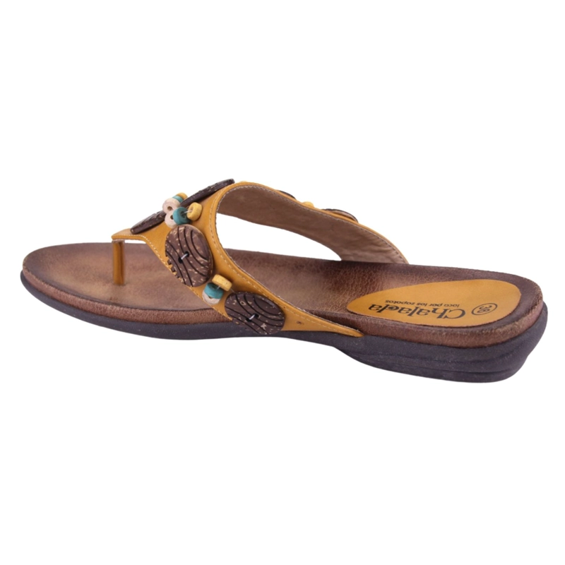 SANDALIAS MUJER CHALADA AMARILLO ANATOMIC54 MODA - 2