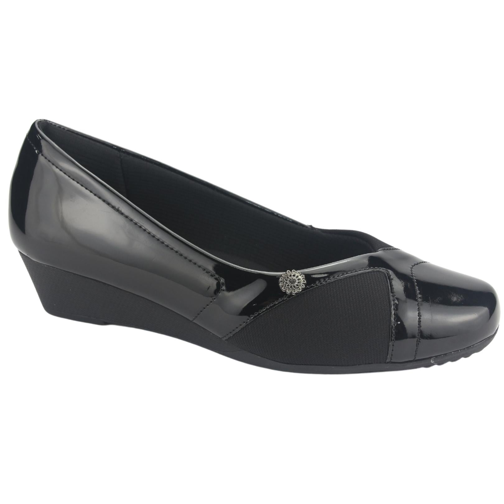 ZAPATO CHALADA MUJER COLES-1 NEGRO CASUAL - 1
