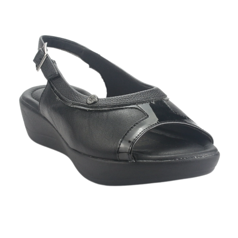 SANDALIAS MUJER CHALADA NEGRO NICOLO-1 MODA - 3