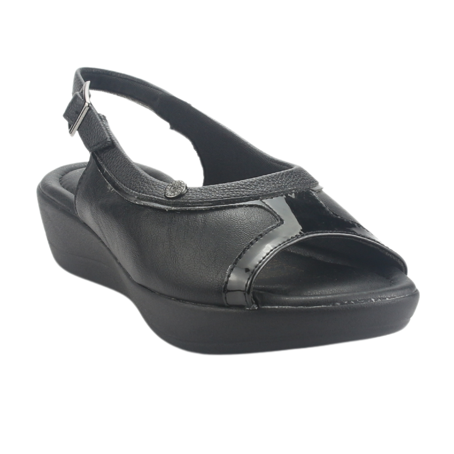SANDALIA CHALADA MUJER NICOLO-1 NEGRO MODA - 3