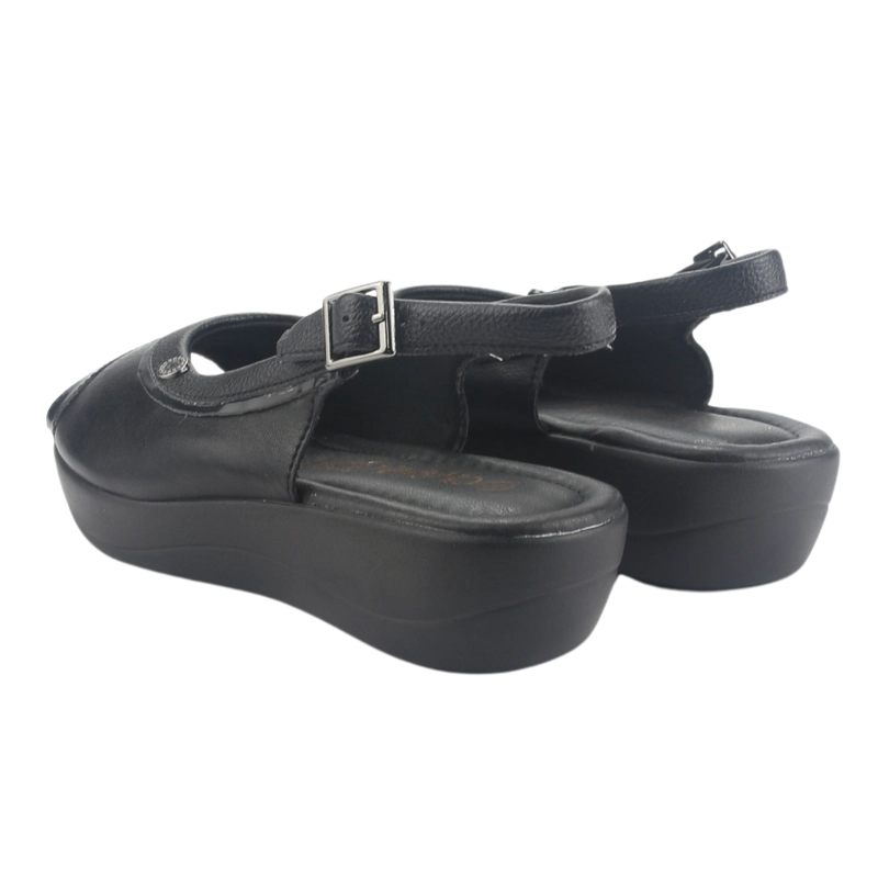 SANDALIAS MUJER CHALADA NEGRO NICOLO-1 MODA - 6