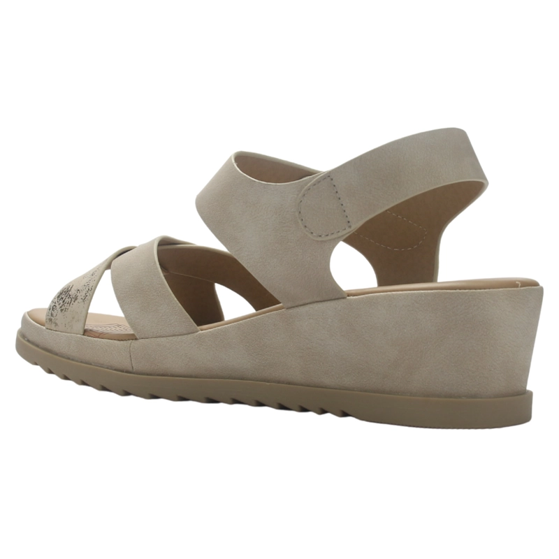 SANDALIAS MUJER CHALADA BEIGE PIURA-11 CASUAL - 4