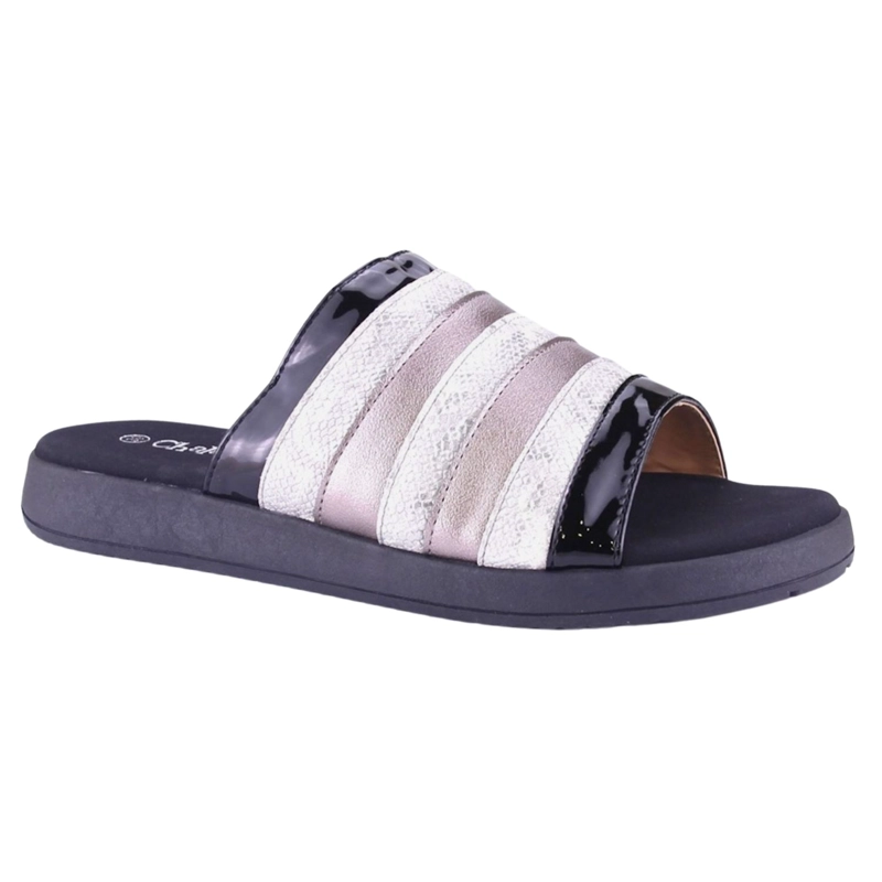 SANDALIA CHALADA MUJER PIAR-2 NEGRO CASUAL - 1