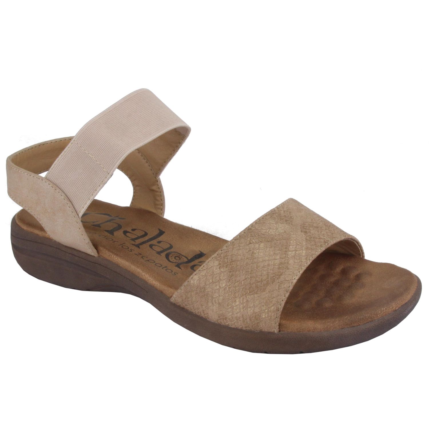 SANDALIA CHALADA MUJER GIGO-2 BEIGE MODA - 1