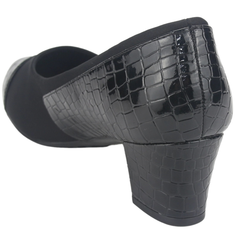 ZAPATO CHALADA MUJER FLEXI-15 NEGRO CASUAL - 4