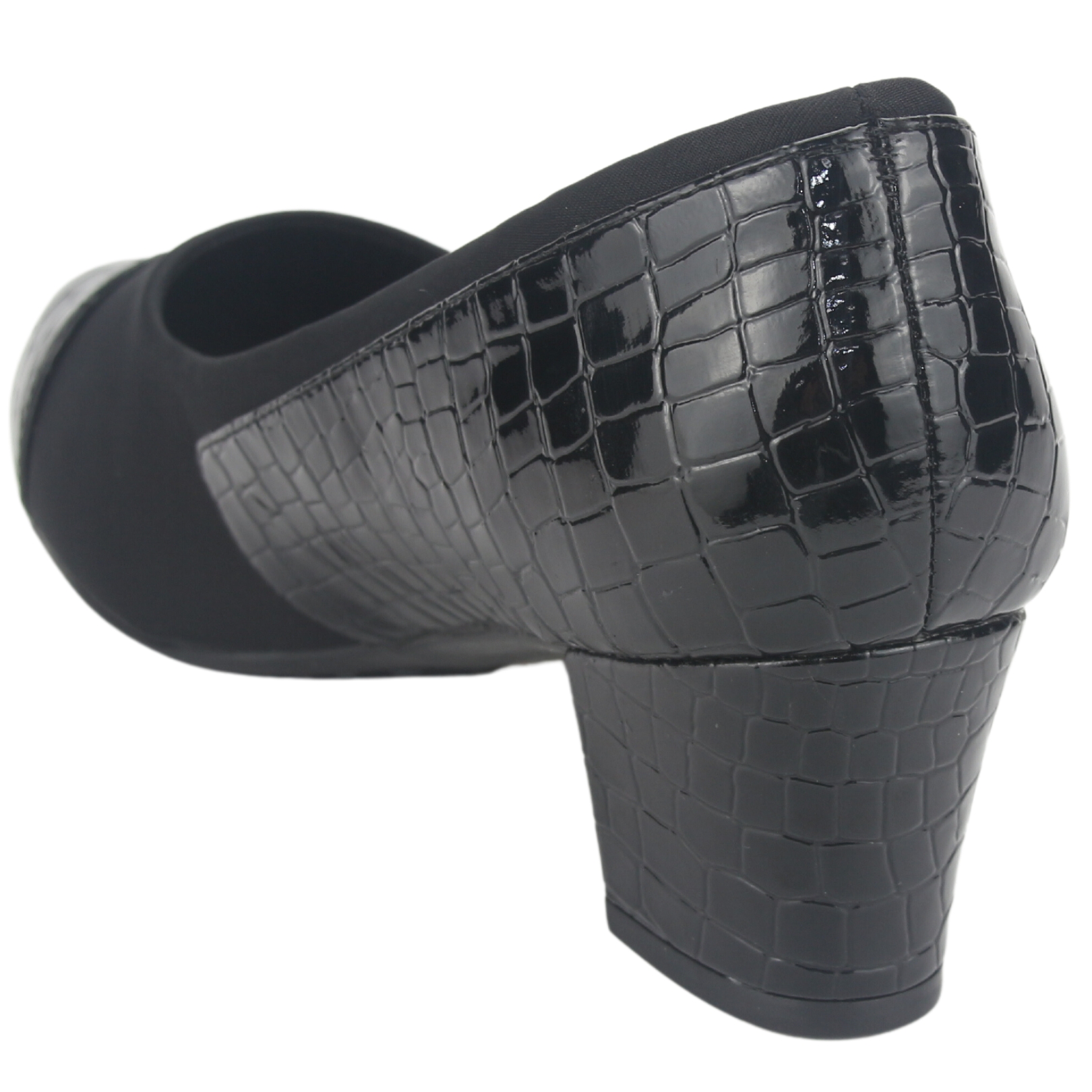 ZAPATO CHALADA MUJER FLEXI-15 NEGRO CASUAL - 4