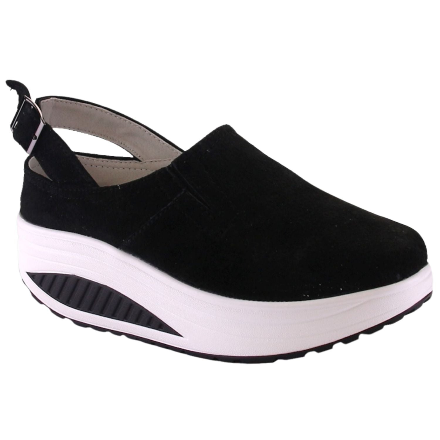 ZAPATO FUNWAY MUJER TIJA-9 NEGRO PLATAFORMA - 1