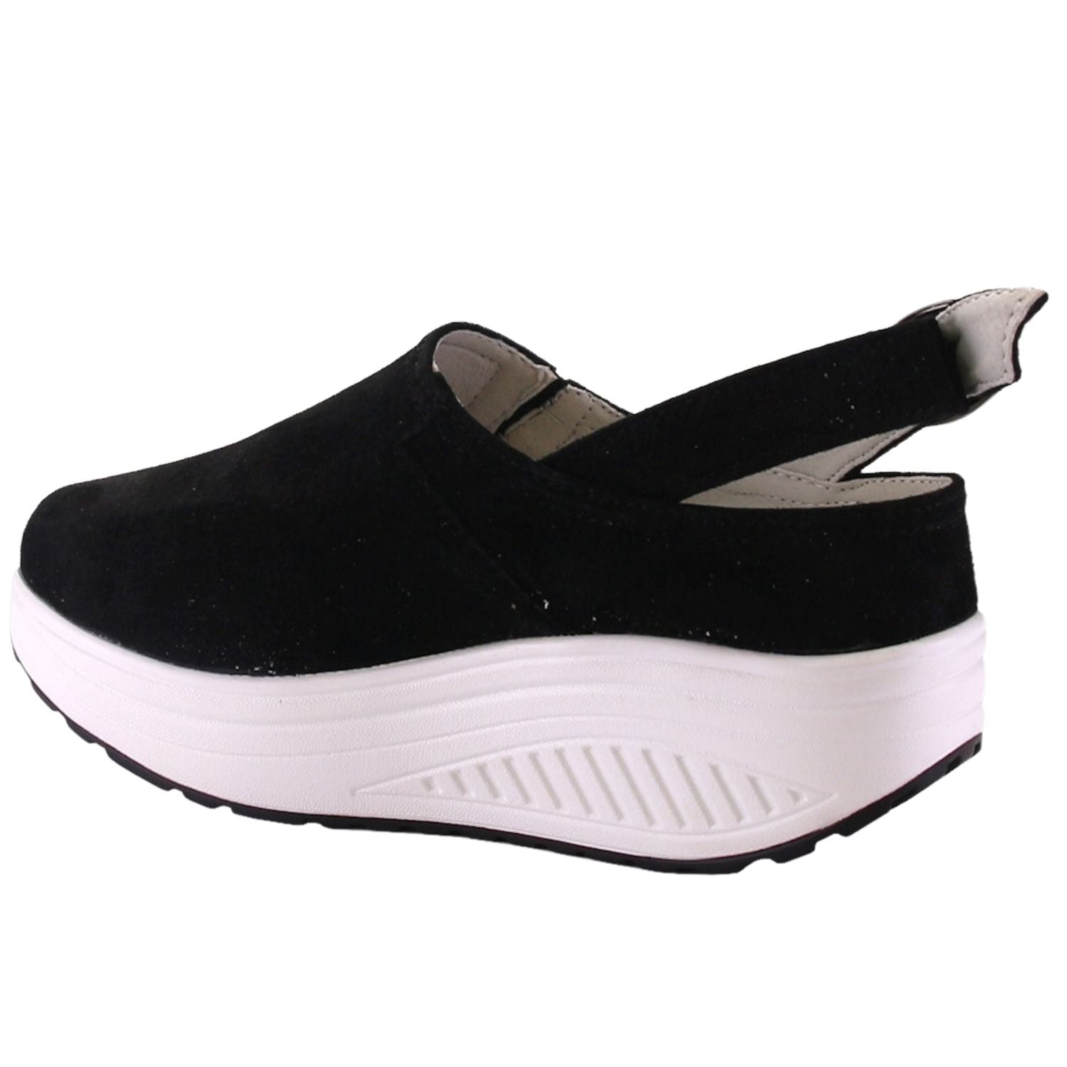 ZAPATO FUNWAY MUJER TIJA-9 NEGRO PLATAFORMA - 2