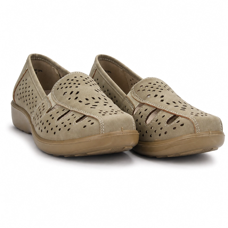 ZAPATO BEIGE MUJER CASUAL CHALADA DECO - 5