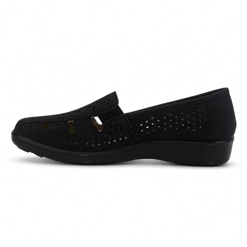 ZAPATO NEGRO MUJER CASUAL CHALADA DECO - 2