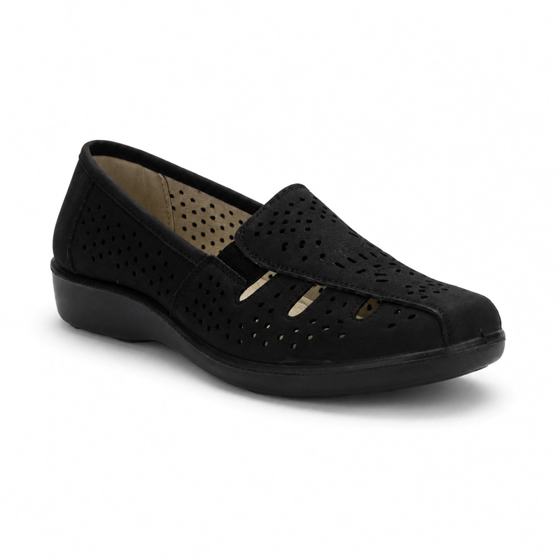 ZAPATO NEGRO MUJER CASUAL CHALADA DECO - 3