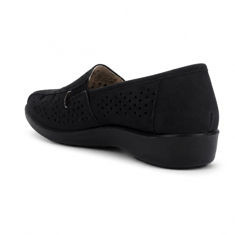 ZAPATO NEGRO MUJER CASUAL CHALADA DECO - 4