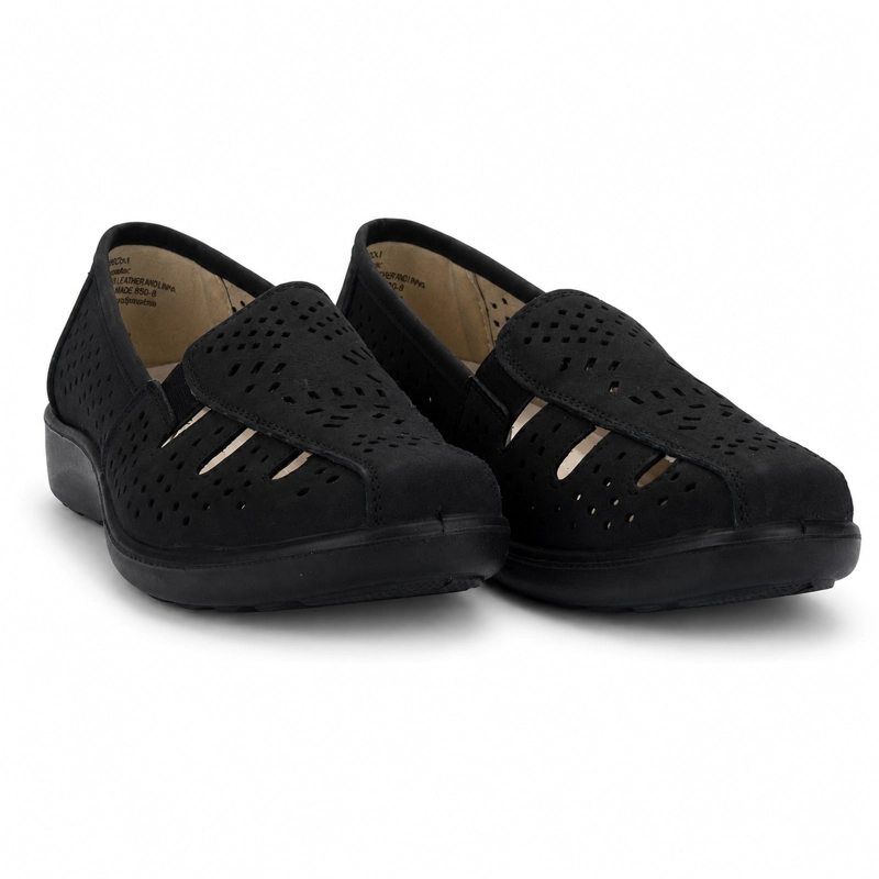 ZAPATO NEGRO MUJER CASUAL CHALADA DECO - 7