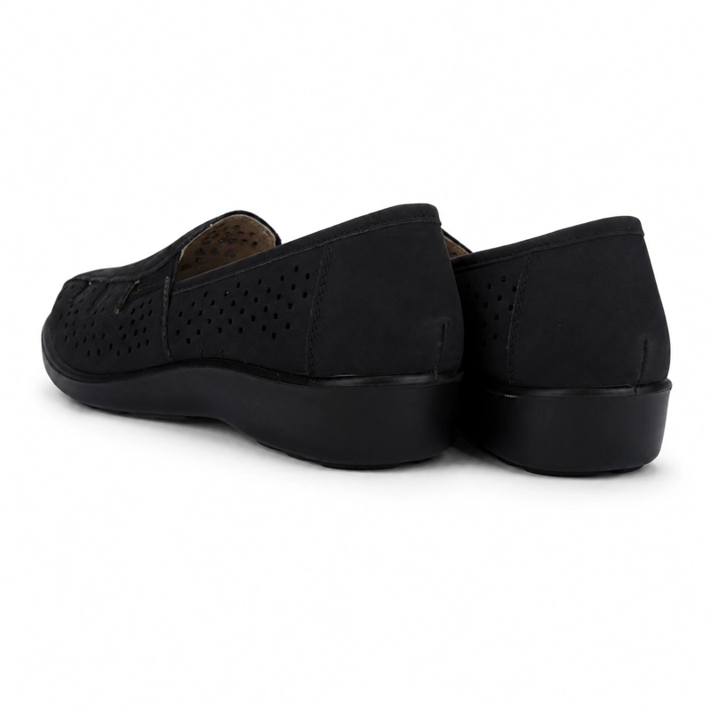 ZAPATO NEGRO MUJER CASUAL CHALADA DECO - 8