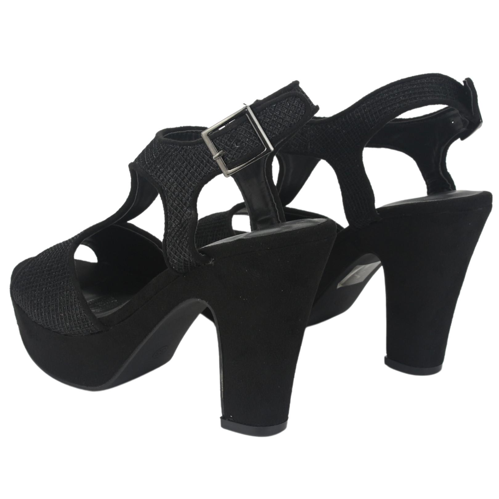 SANDALIAS MUJER CHALADA TEXTIL NEGRO COSIMO-15 MODA - 6