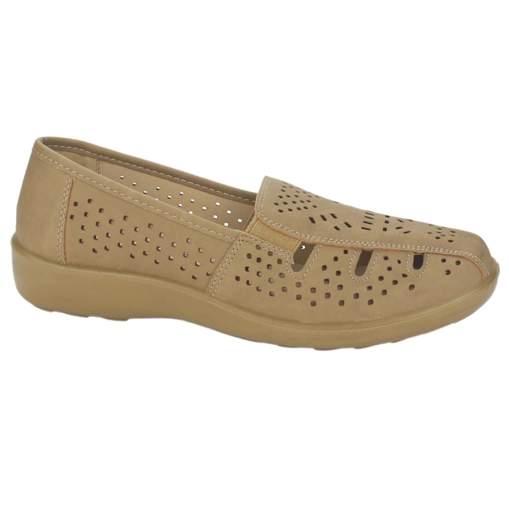 ZAPATO CHALADA MUJER DECO-1 CAMEL COMFORT - 1