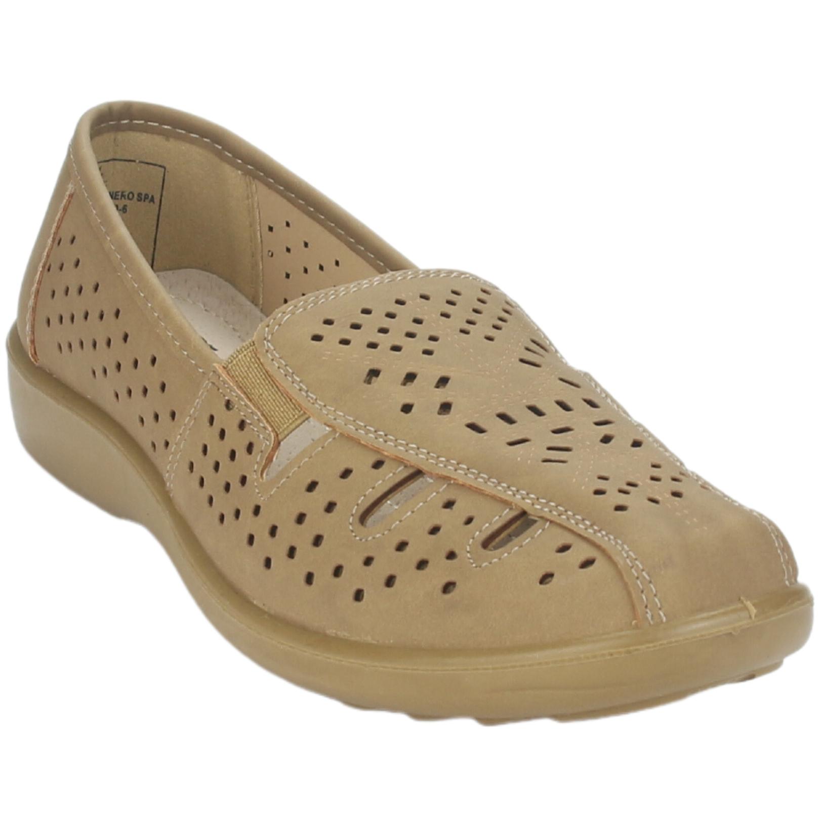 ZAPATO CHALADA MUJER DECO-1 CAMEL COMFORT - 3