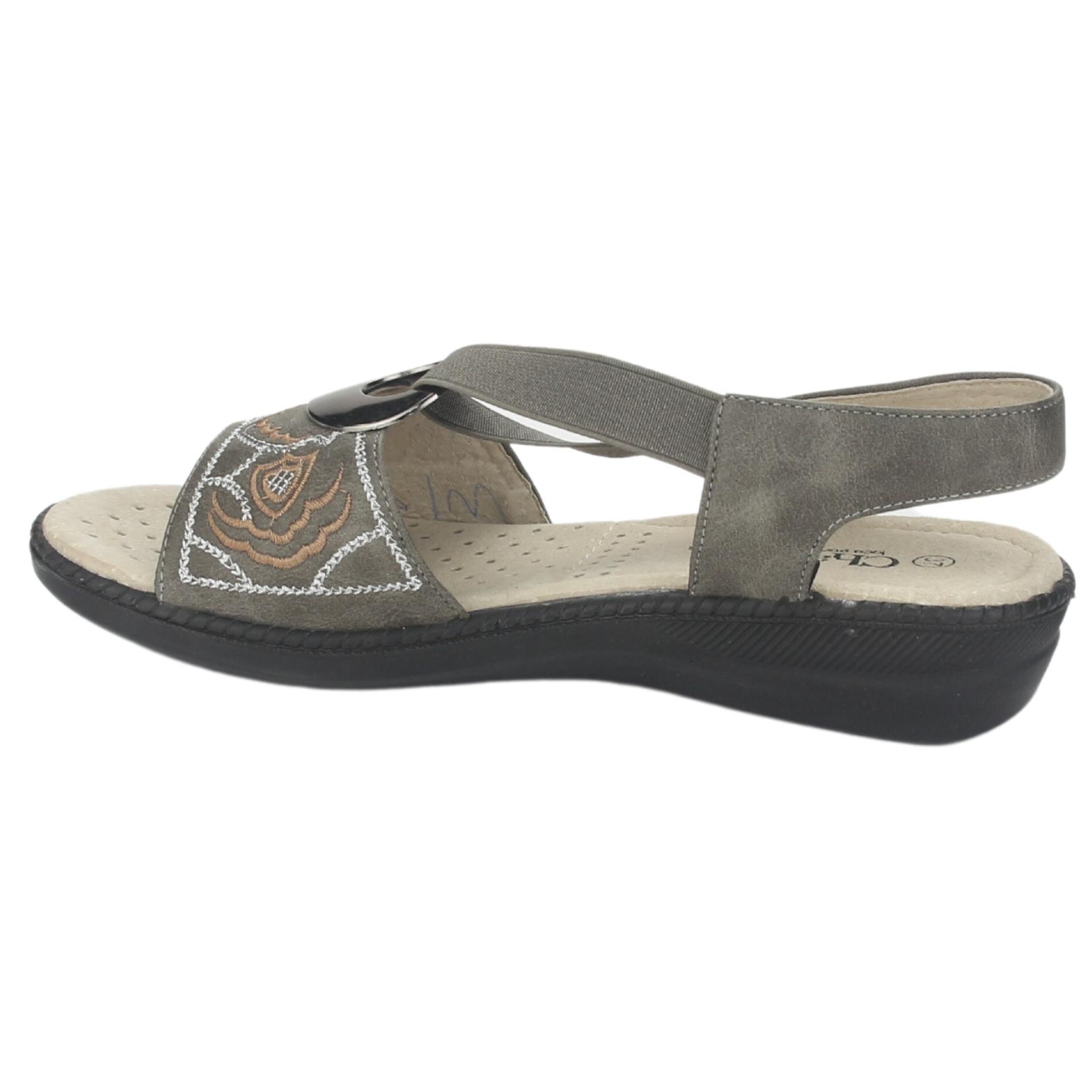 SANDALIAS MUJER CHALADA GRIS LENA-3 COMFORT - 2