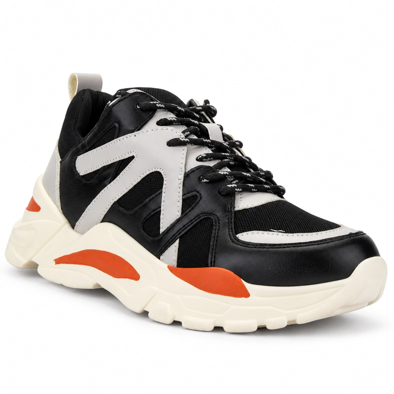 ZAPATILLAS MUJER CHALADA CASUALES NEGRO TROTA-2 - 3