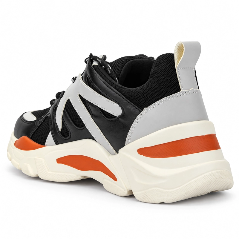 ZAPATILLAS MUJER CHALADA CASUALES NEGRO TROTA-2 - 4