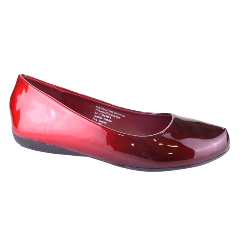 BALLERINA CHALADA MUJER NATHAN-91 BURDEO CASUAL - 1