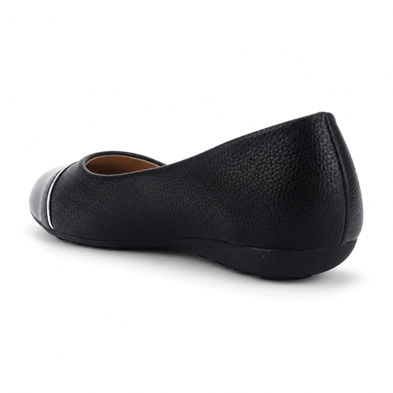 BALLERINA NEGRO MUJER CASUAL CHALADA OSLO - 4