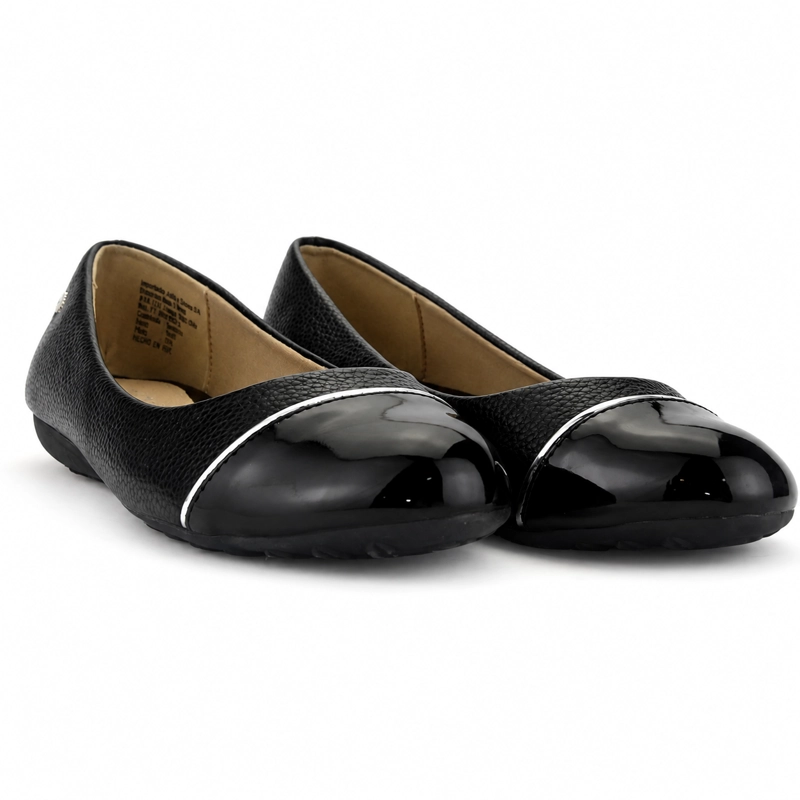 BALLERINA NEGRO MUJER CASUAL CHALADA OSLO - 5