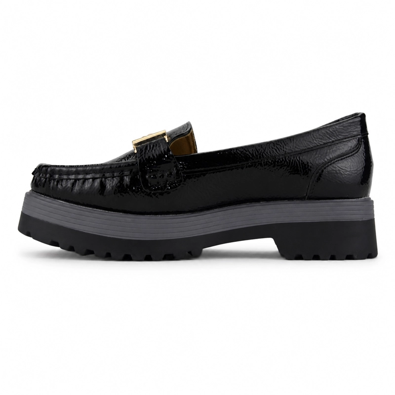 MOCASIN NEGRO MUJER CASUAL CHALADA GRAND - 2