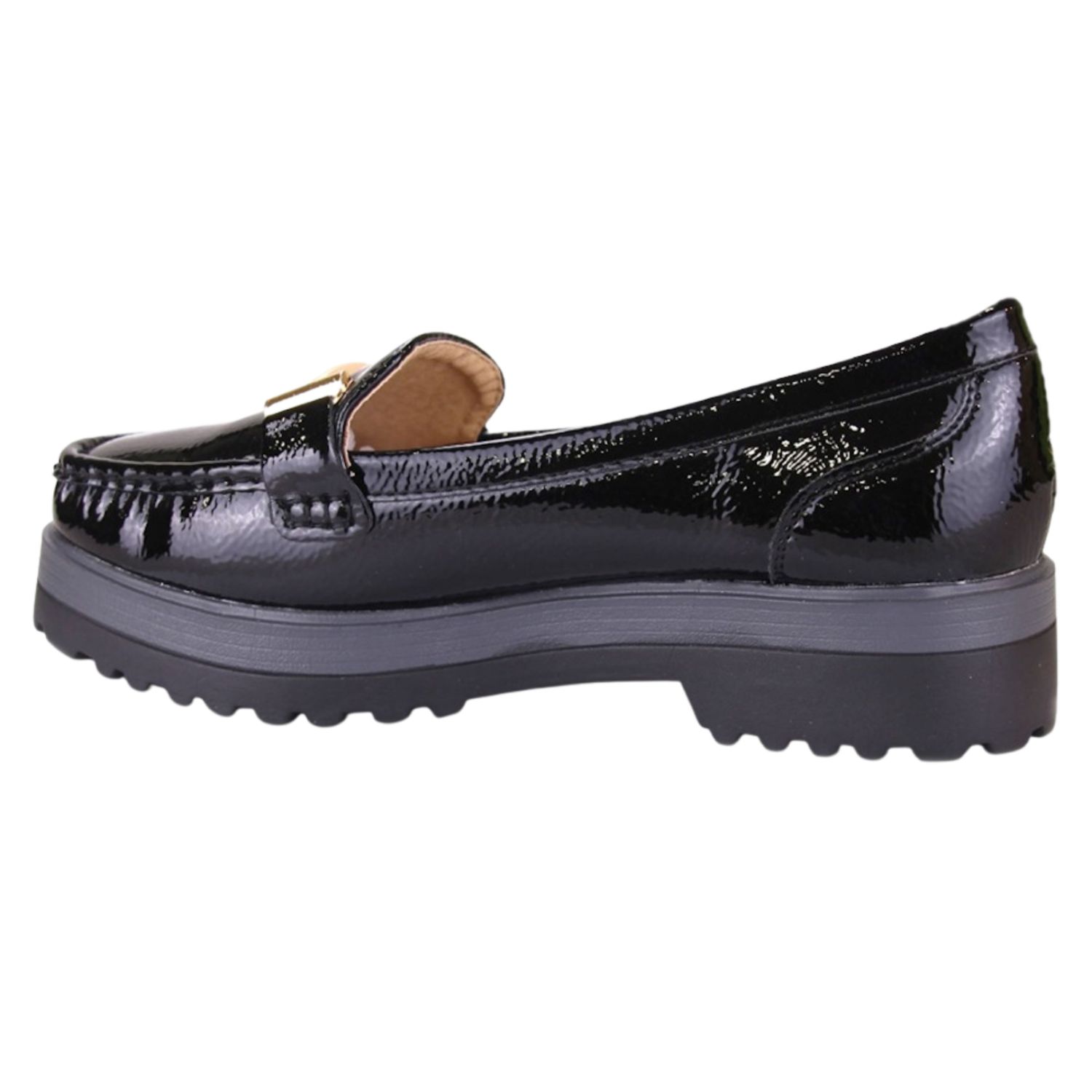 ZAPATO CHALADA MUJER GRAND-12 NEGRO PLATAFORMA - 2