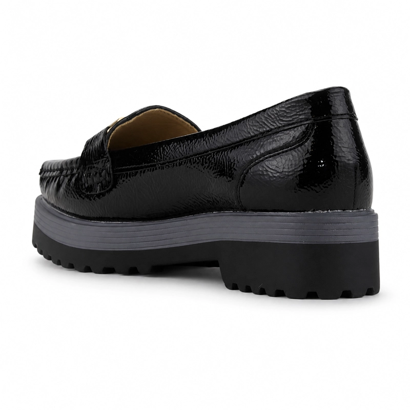 MOCASIN NEGRO MUJER CASUAL CHALADA GRAND - 4