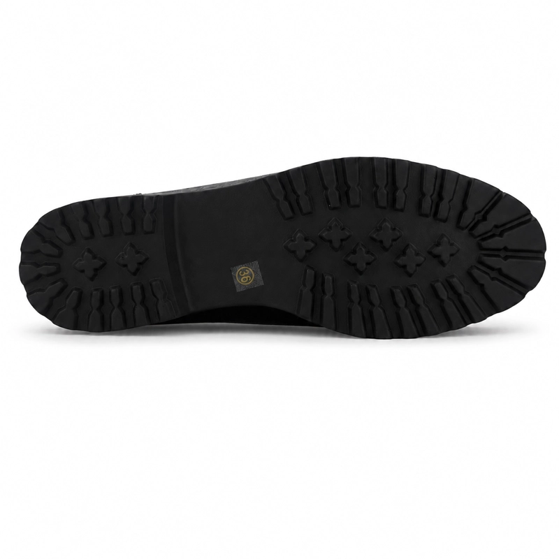 MOCASIN NEGRO MUJER CASUAL CHALADA GRAND - 6