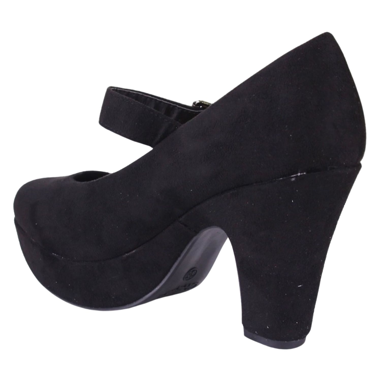 ZAPATO CHALADA MUJER COSIMO-3 NEGRO FORMAL - 2