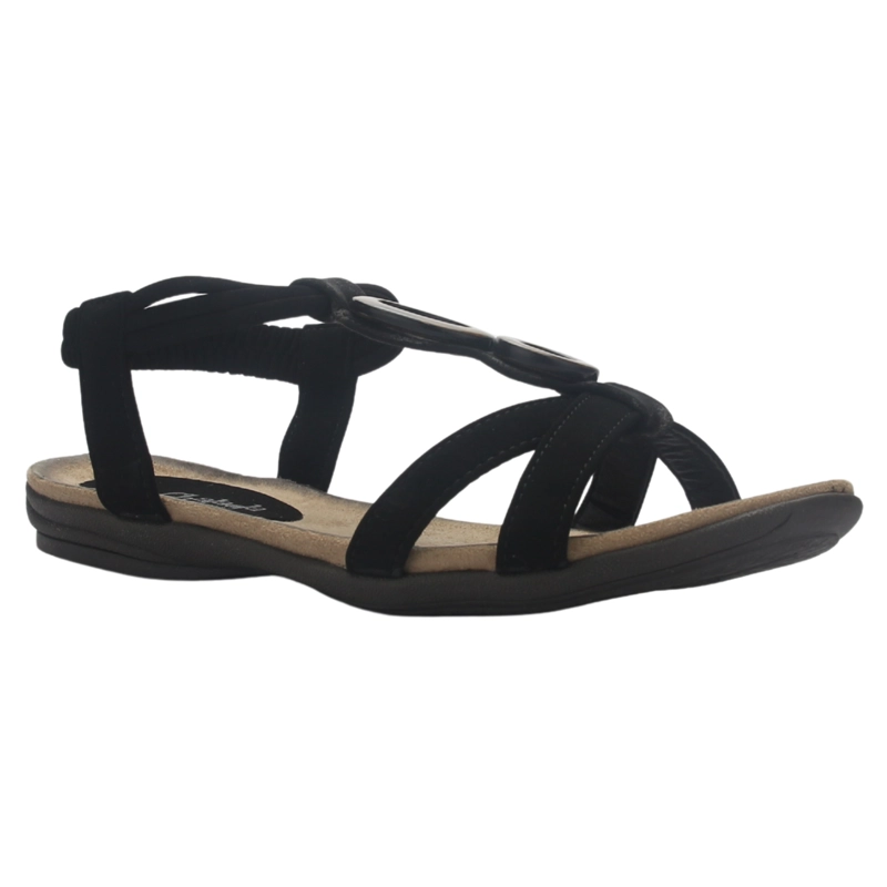 SANDALIA CHALADA MUJER ANATOMIC69 NEGRO MODA - 3