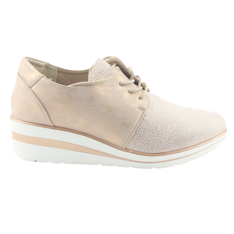 ZAPATO CHALADA MUJER ZLAT-5 DORADO CASUAL - 1