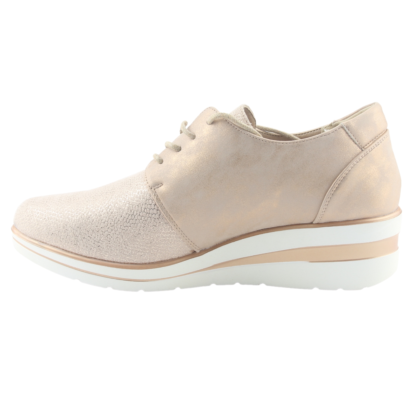ZAPATO CHALADA MUJER ZLAT-5 DORADO CASUAL - 2