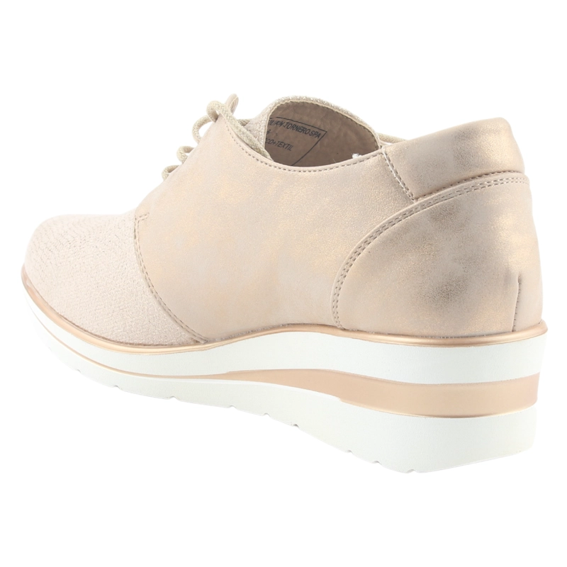 ZAPATO CHALADA MUJER ZLAT-5 DORADO CASUAL - 4