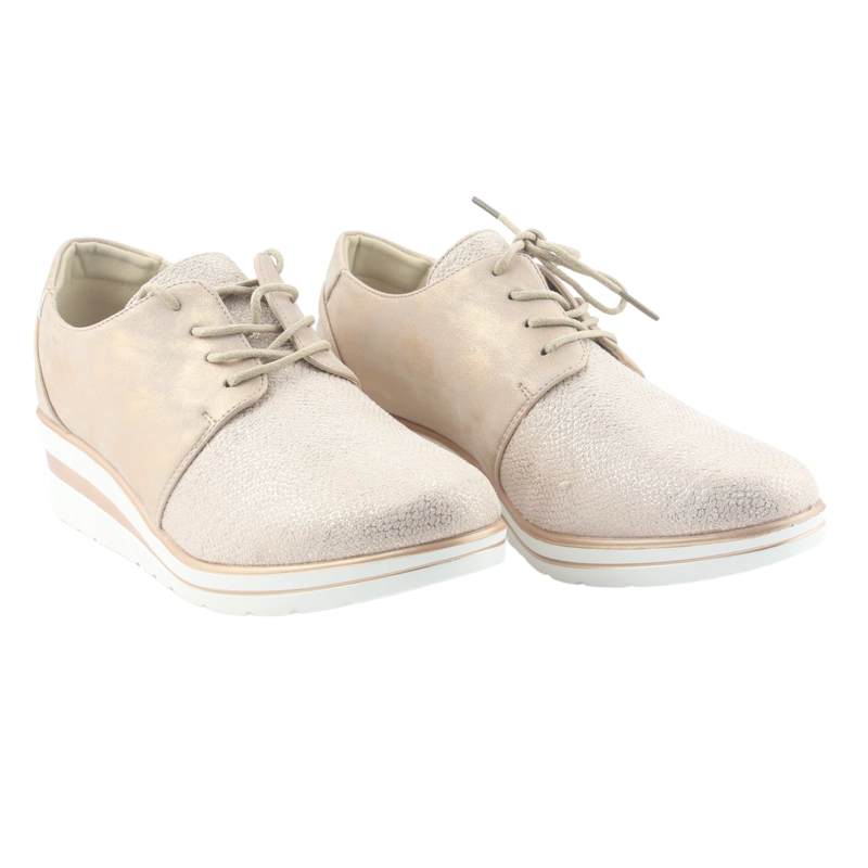 ZAPATO CHALADA MUJER ZLAT-5 DORADO CASUAL - 5