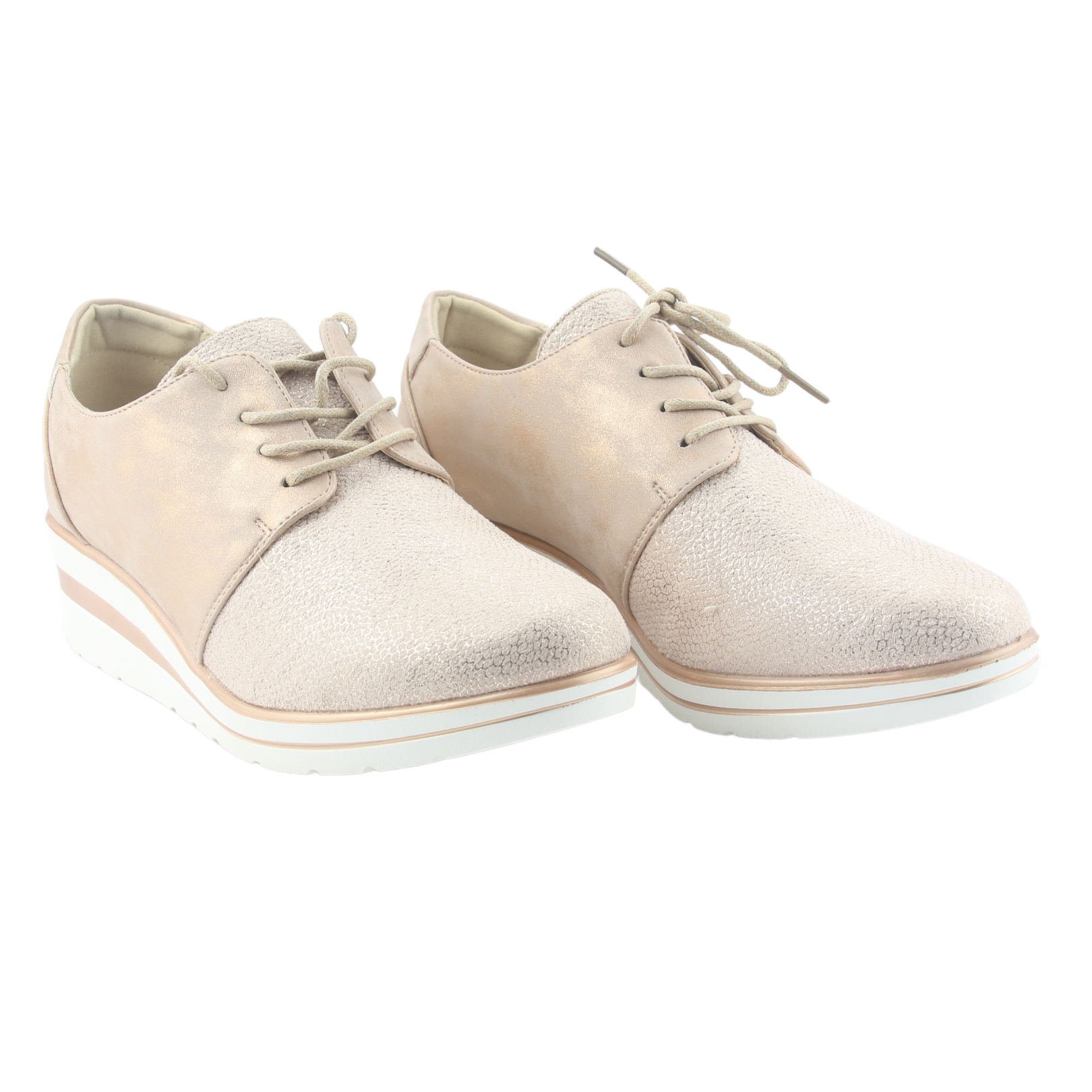 ZAPATO CHALADA MUJER ZLAT-5 DORADO CASUAL - 5